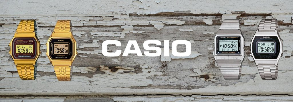 Casio gold retro best sale