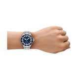 Sea Explorer Automatic Stainless Steel Watch Blue