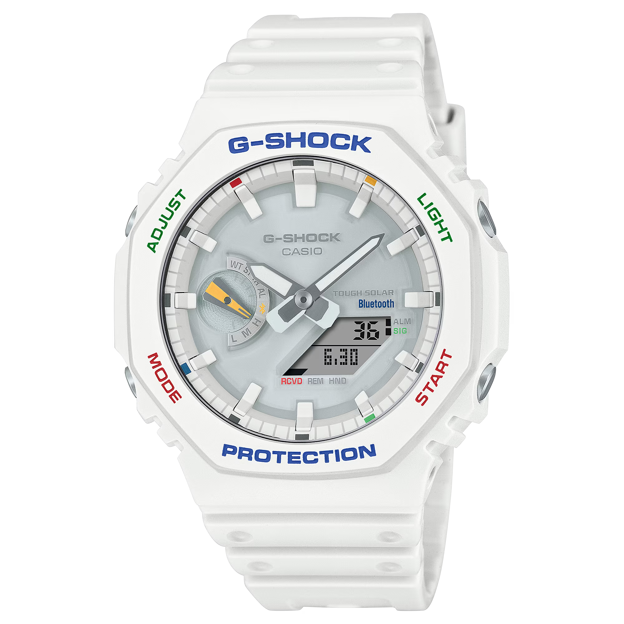 GAB2100FC 7A Multi Color In White