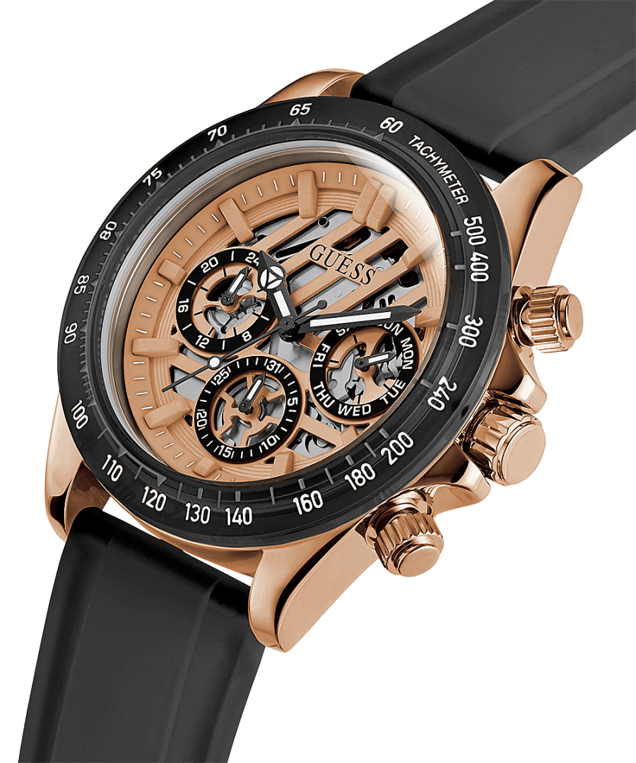 Guess watch 2025 two tone