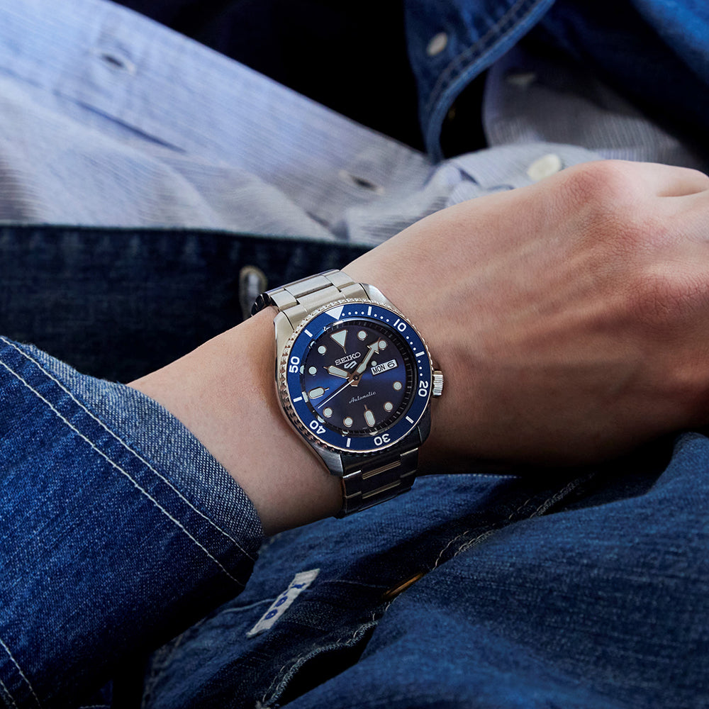 SRPD51K1 on wrist