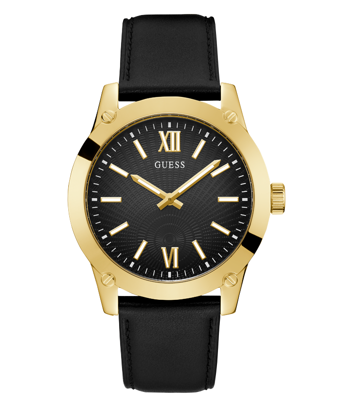 Gold black watch discount mens