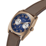 Xander Mens Brown Coffee Multi-function Watch