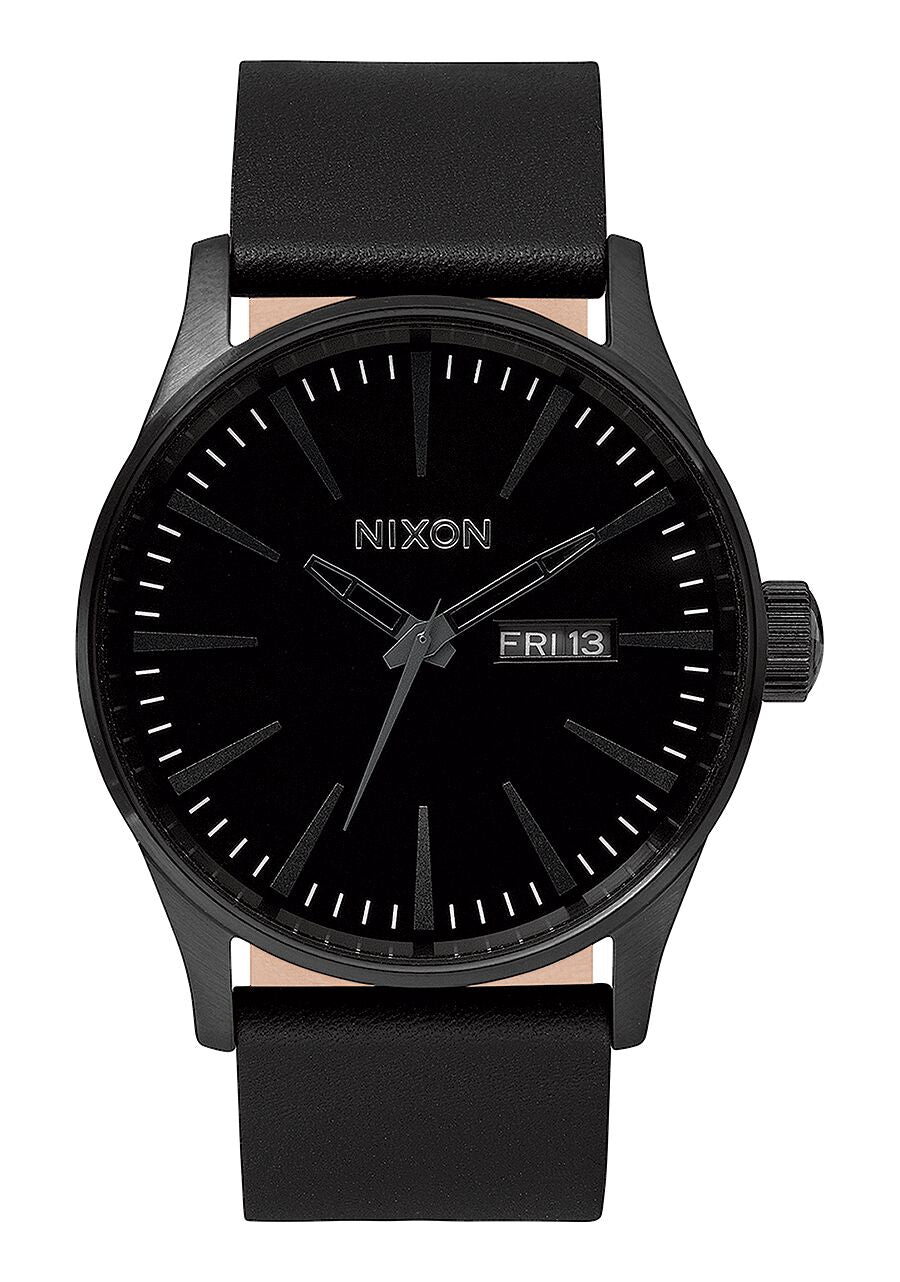 All Black Sentry Leather
