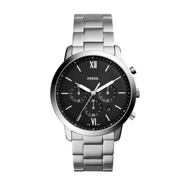 Fossil chronograph clearance white dial