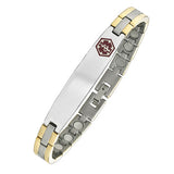 Alpine Stainless Steel Medical ID Bracelet