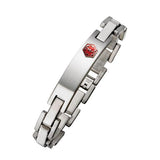 Alpine Stainless Steel Medical ID Bracelet