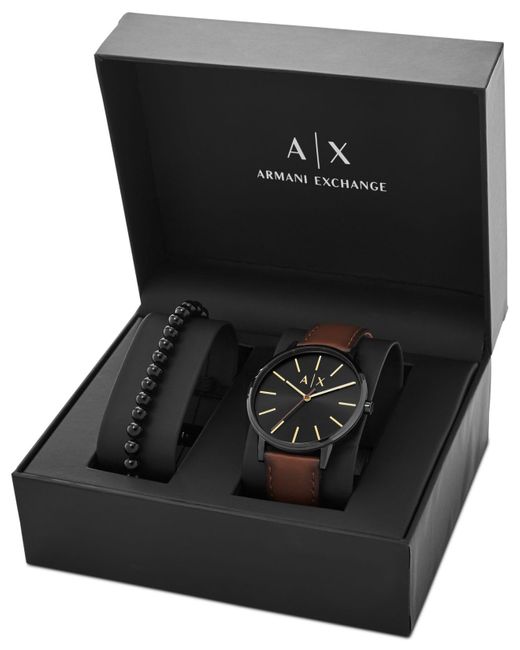 Armani Exchange Cayde Gift Set with Bracelet