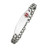 Alpine Stainless Steel Medical ID Bracelet