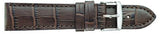 Flat Stitched Alligator Grain