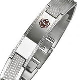 Alpine Stainless Steel Medical ID Bracelet