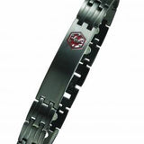 Alpine Stainless Steel Medical ID Bracelet
