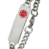 Alpine Stainless Steel Medical ID Bracelet