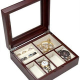 Alpine Wooden Watch & Jewellery Case