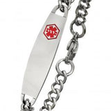 Alpine Stainless Steel Medical ID Bracelet