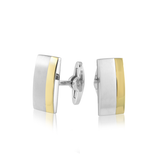 Italgem Stainless Steel Cuff Links