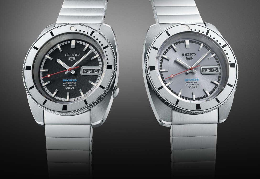 two seiko watches side by side