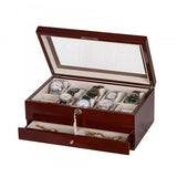 Christo Watch Box Walnut Ivory Sue