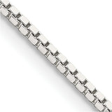 1.72mm Silver Box Chain