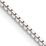 1.72mm Silver Box Chain