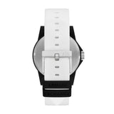 Armani Exchange White Silicone Outerbanks Watch