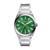 Everett Three-Hand Date Stainless Steel Watch