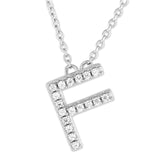 Sterling Silver Pendant Initial Necklaces By Jayelle