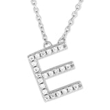Sterling Silver Pendant Initial Necklaces By Jayelle