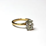 2.00 CT. T.W. Lab-Grown Diamond Oval-Cut Solitaire Ring in 14K Yellow Gold