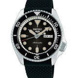 5 Sports Suits Stainless Steel & Silicone-Strap Watch