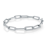 7.2mm Oval Link Bracelet