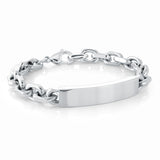 8mm Oval ID Bracelet