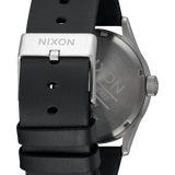 All Silver / Black Sentry Leather