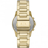 Armani Exchange Banks Watch Gold