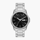 Armani Exchange Day-Date Three-Hand Stainless Steal Watch