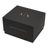 Armani Exchange Three-Hand Rose Gold-Tone Stainless Steel Watch and Bracelet Set