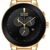 Axiom Eco-Drive Chronograph Watch AT2242-55E