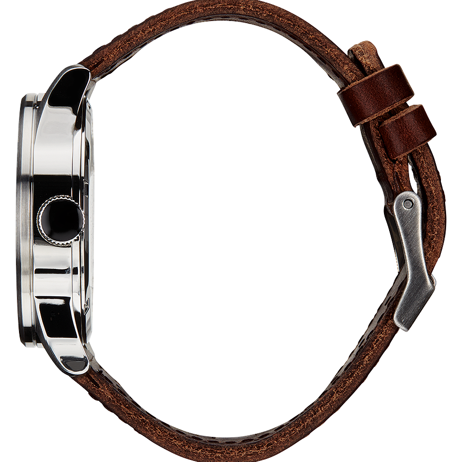 Blue / Brown Sentry Leather