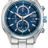 Blue Eco-Drive Watch