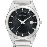 Bulova Classic Black Dial Watch 96B149