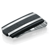 Carbon Fibre & Steel Money Clip
