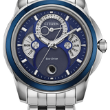 Calendrier Blue Stainless Steel BU0088-51H