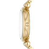 Carlie Three-Hand Gold-Tone Stainless Steel Watch