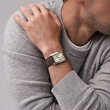Carraway Silver Tone Watch