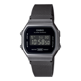 Casio Vintage Gun Metal A168WEMB-1BV