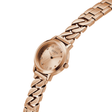 Chime Rose Gold-Tone Mixed Chain Analog Watch