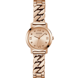 Chime Rose Gold-Tone Mixed Chain Analog Watch