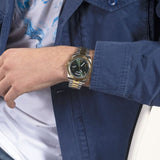 Connoisseur Green Dial Watch Mens