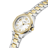 Contessa Silver and Gold-Tone Analog Watch