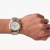 Dean Chronograph Stainless Two Tone Steel Watch